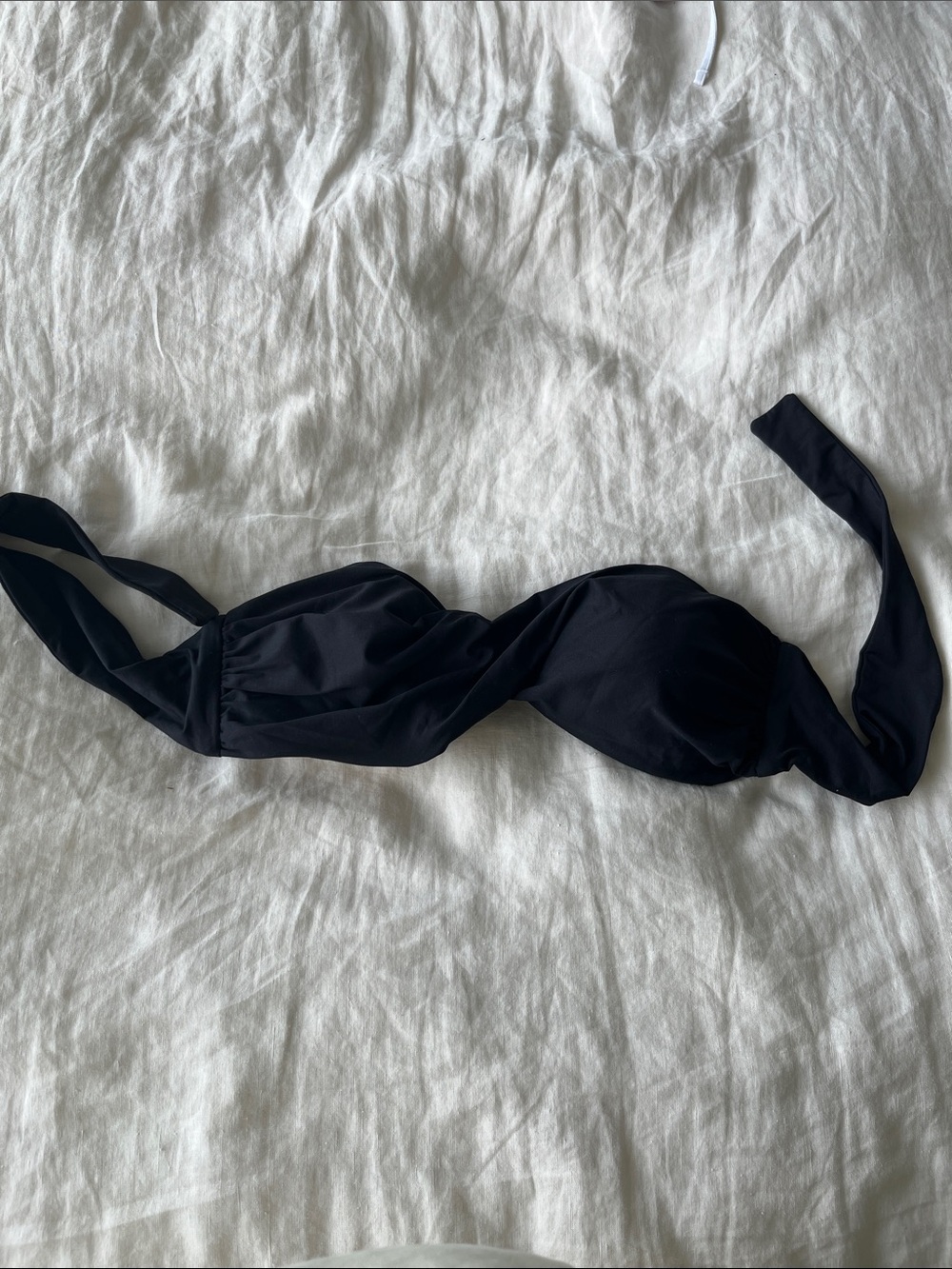 Strapless bikini top